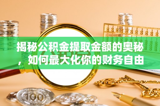 博望揭秘公积金提取金额的奥秘，如何最大化你的财务自由