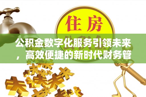 博望公积金数字化服务引领未来，高效便捷的新时代财务管理