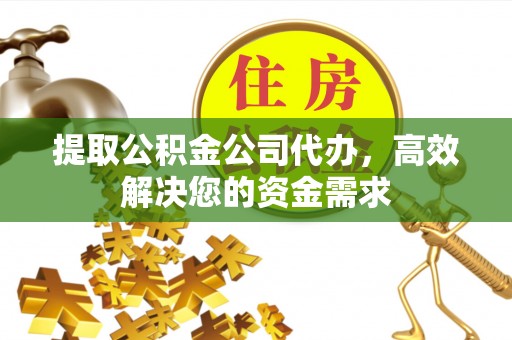 博望提取公积金公司代办，高效解决您的资金需求