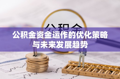 博望公积金资金运作的优化策略与未来发展趋势