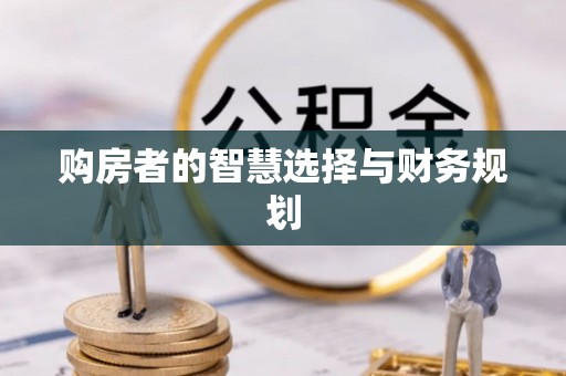 博望购房者的智慧选择与财务规划