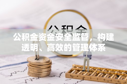 博望公积金资金安全监管，构建透明、高效的管理体系