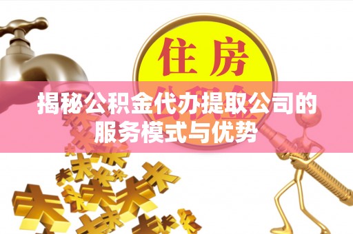 博望揭秘公积金代办提取公司的服务模式与优势
