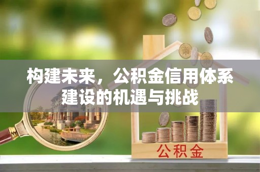 博望构建未来，公积金信用体系建设的机遇与挑战