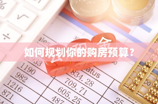 博望如何规划你的购房预算？