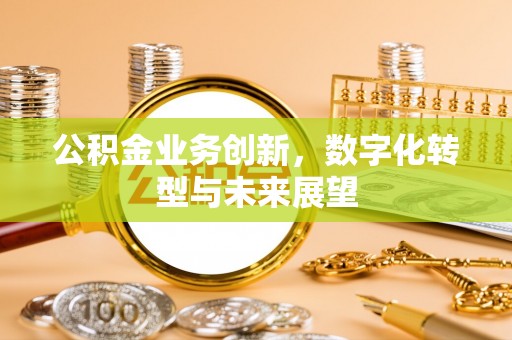 博望公积金业务创新，数字化转型与未来展望