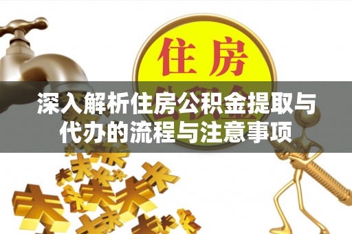 博望深入解析住房公积金提取与代办的流程与注意事项