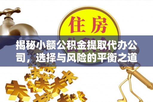 博望揭秘小额公积金提取代办公司，选择与风险的平衡之道