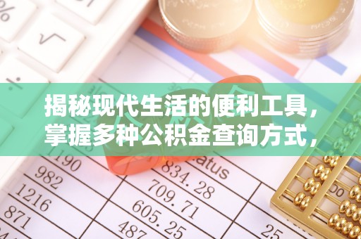 博望揭秘现代生活的便利工具，掌握多种公积金查询方式，让财富管理更轻松