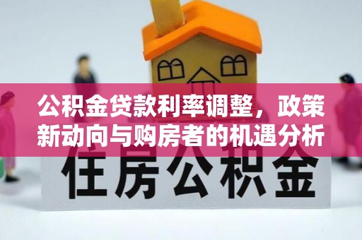 博望公积金贷款利率调整，政策新动向与购房者的机遇分析