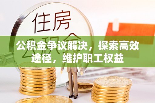 博望公积金争议解决，探索高效途径，维护职工权益