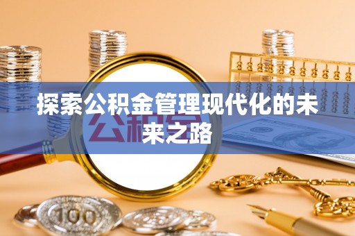 博望探索公积金管理现代化的未来之路