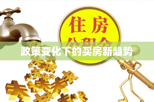 博望政策变化下的买房新趋势