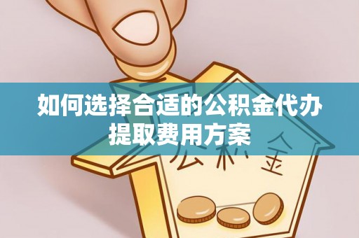 博望如何选择合适的公积金代办提取费用方案