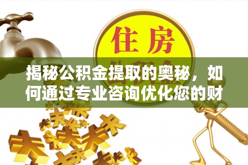 博望揭秘公积金提取的奥秘，如何通过专业咨询优化您的财务规划