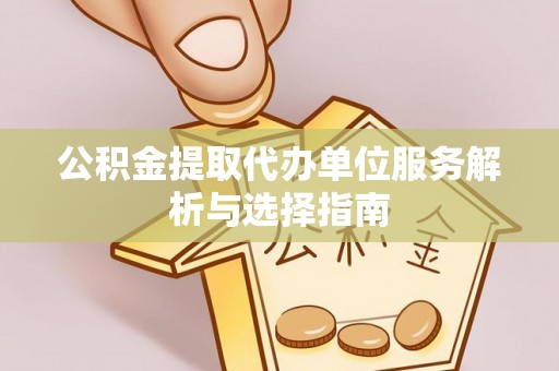 博望公积金提取代办单位服务解析与选择指南