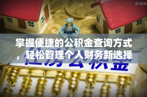 博望掌握便捷的公积金查询方式，轻松管理个人财务新选择