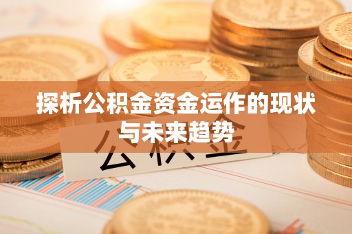 博望探析公积金资金运作的现状与未来趋势