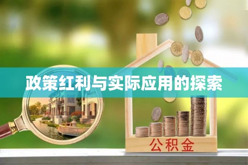博望政策红利与实际应用的探索