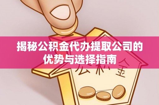 博望揭秘公积金代办提取公司的优势与选择指南