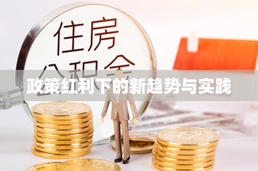 博望政策红利下的新趋势与实践