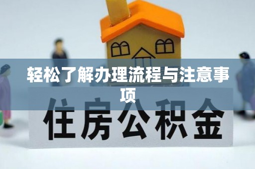 博望轻松了解办理流程与注意事项
