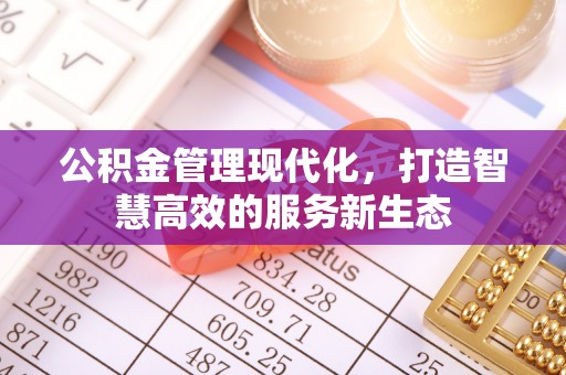 博望公积金管理现代化，打造智慧高效的服务新生态