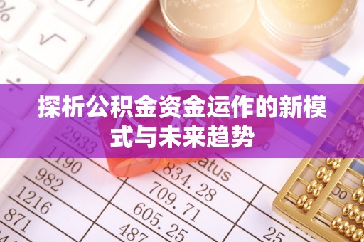 博望探析公积金资金运作的新模式与未来趋势