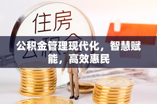 博望公积金管理现代化，智慧赋能，高效惠民