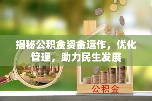 博望揭秘公积金资金运作，优化管理，助力民生发展