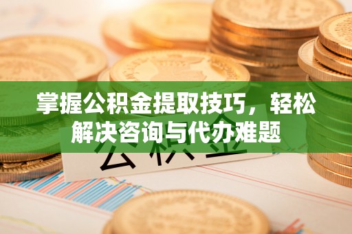 博望掌握公积金提取技巧，轻松解决咨询与代办难题