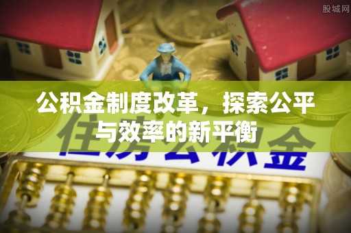 博望公积金制度改革，探索公平与效率的新平衡